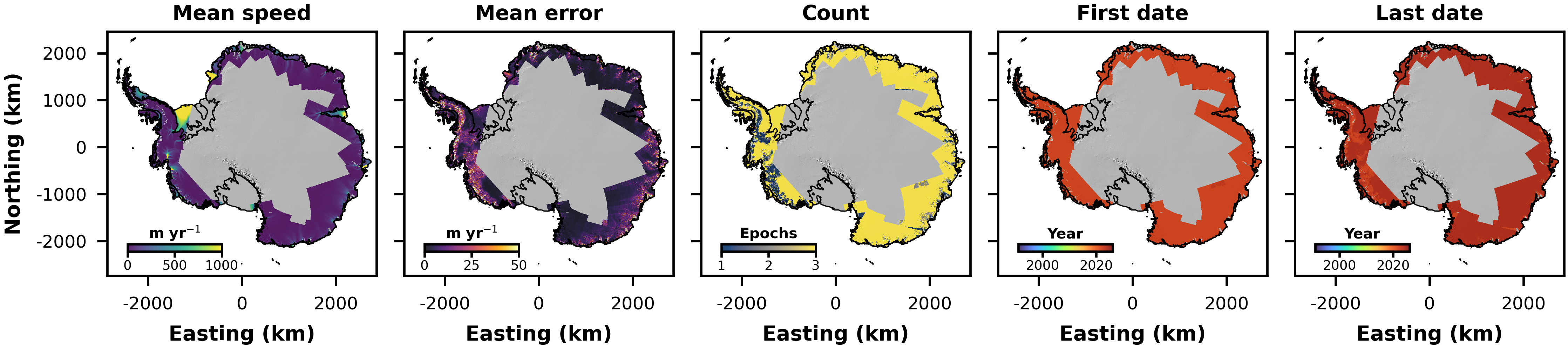 ESA CCI annual data overview