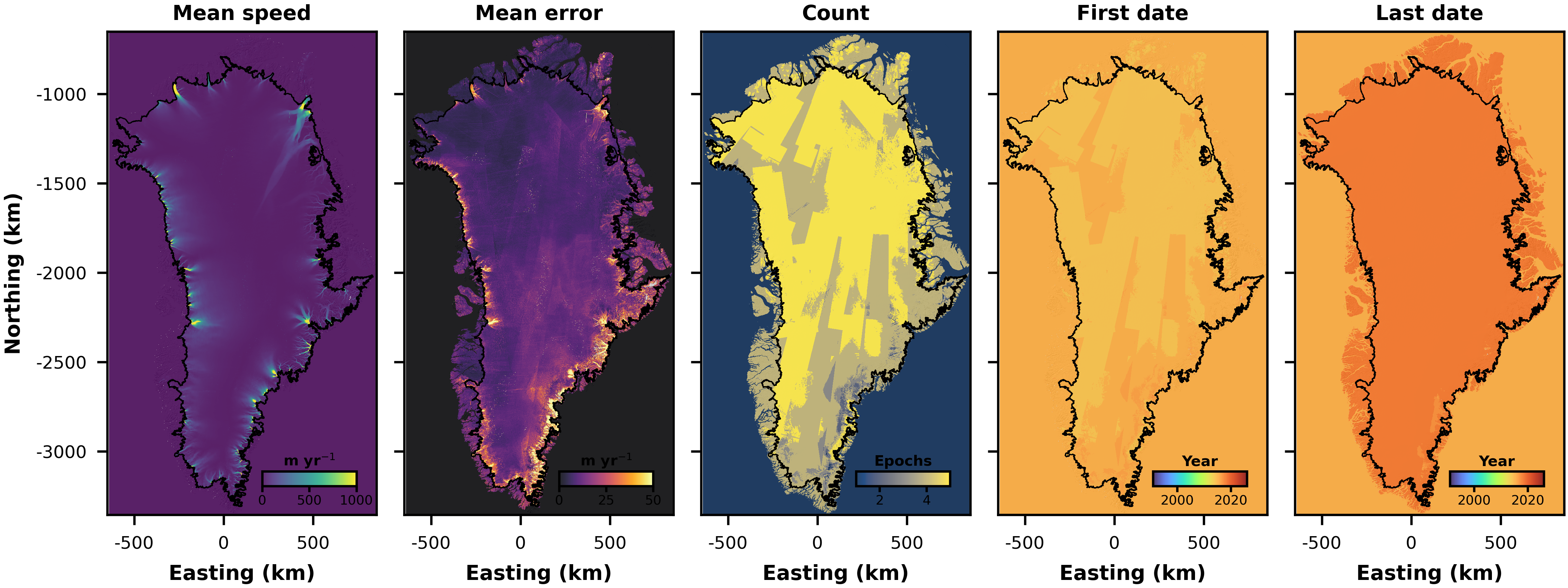ESA CCI Winter data overview